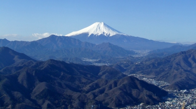 ［登山･山梨］山梨百名山縦走 扇山-百蔵山 2021年12月18日(土)